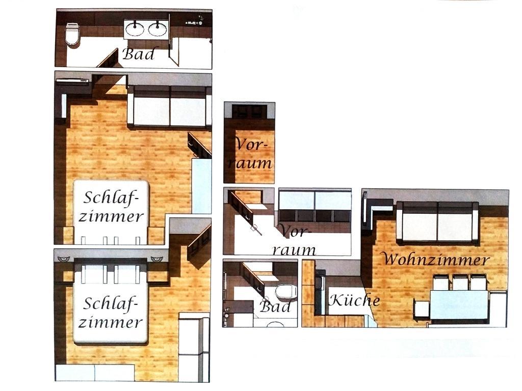 Landhaus & Appartementhaus Haussteiner Дорфгаштайн Экстерьер фото